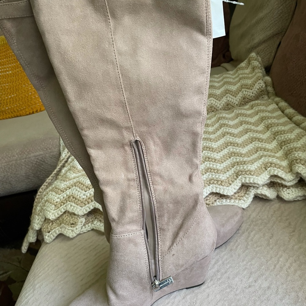 Knees boots shoes